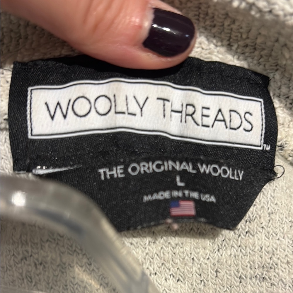 Pi Beta Phi Sorority Gray Mock Neck Sweater - Collegiate Est. 1867 - Picture 3 of 3